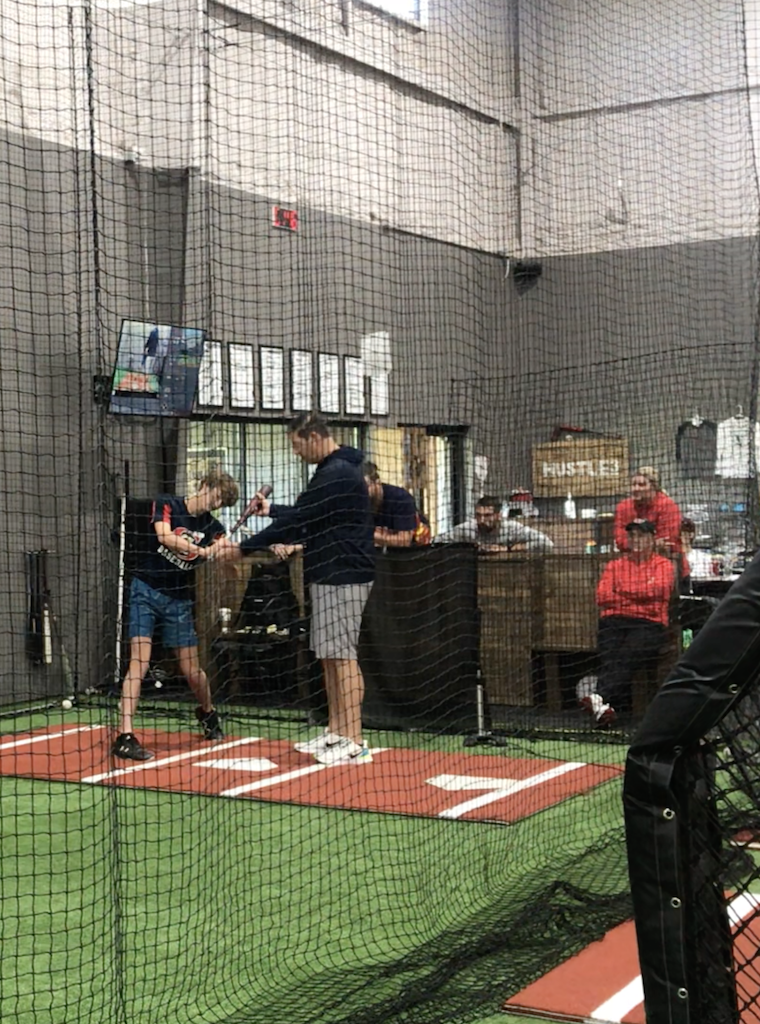 Epstein Hitting Instructor Certification working with player